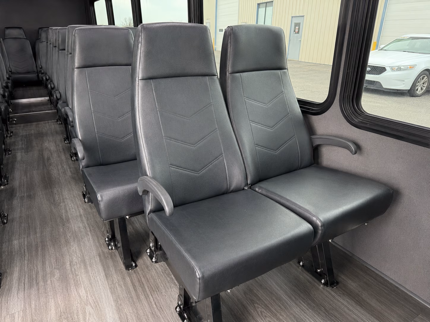 coppell corporate event transportation onboard seating