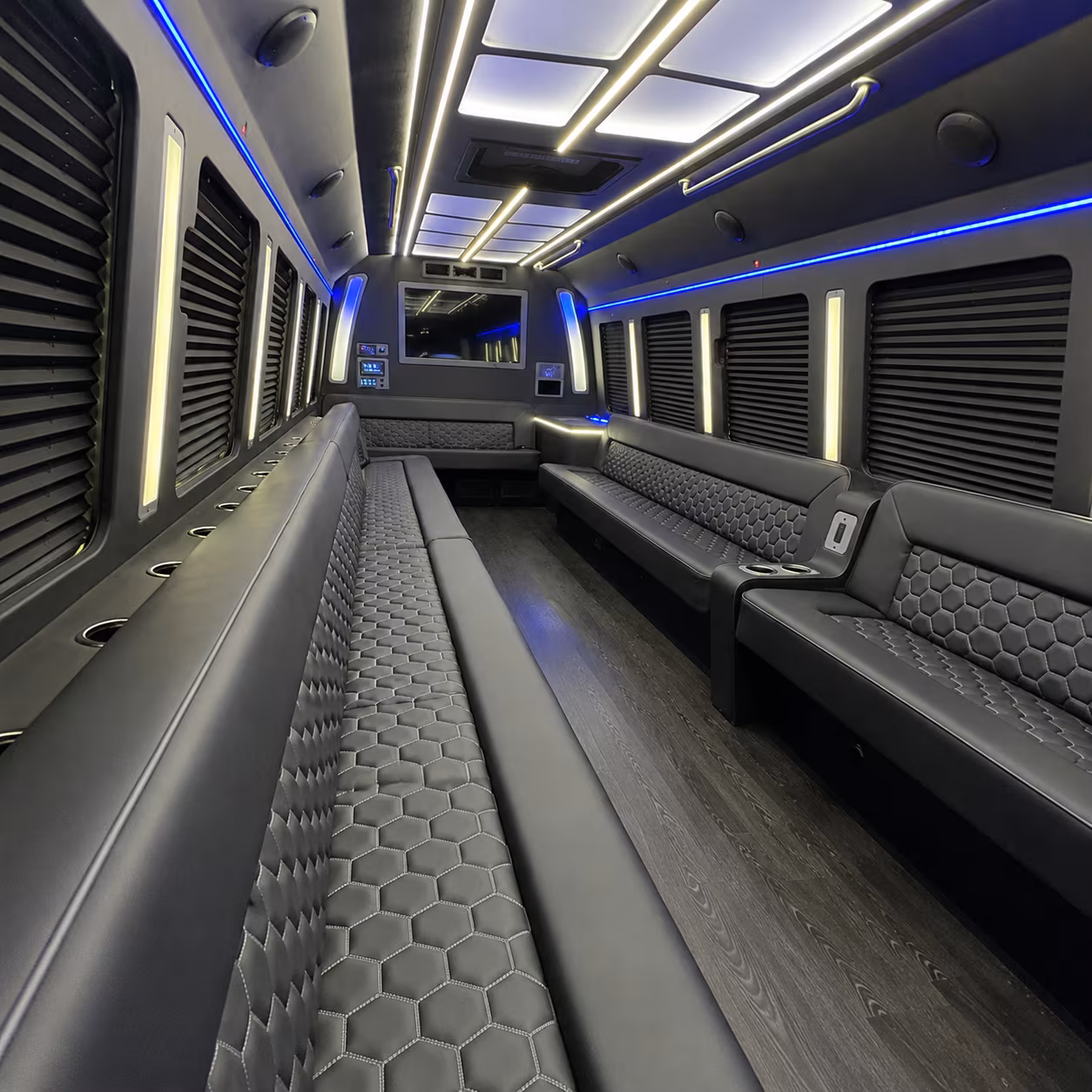 party buses that make the ride part of the bachelorette wine tour