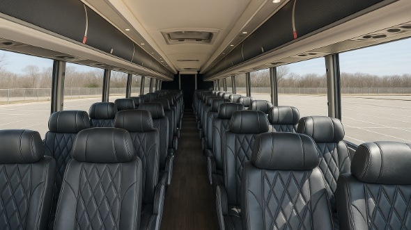 coppell 50 passenger charter bus rental