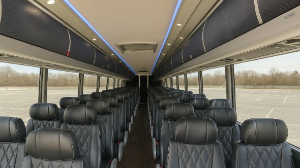 coppell 55 passenger charter bus rental