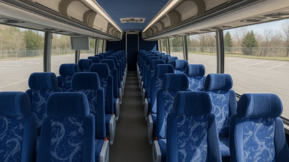 coppell 56 passenger charter bus rental